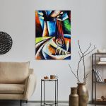 Canvas print Violin