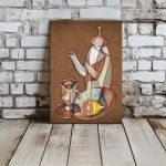 Canvas print Tea still-life