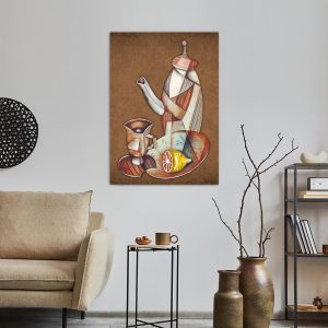 Πίνακας σε καμβά Tea still-life 2