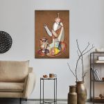 Πίνακας σε καμβά Tea still-life
