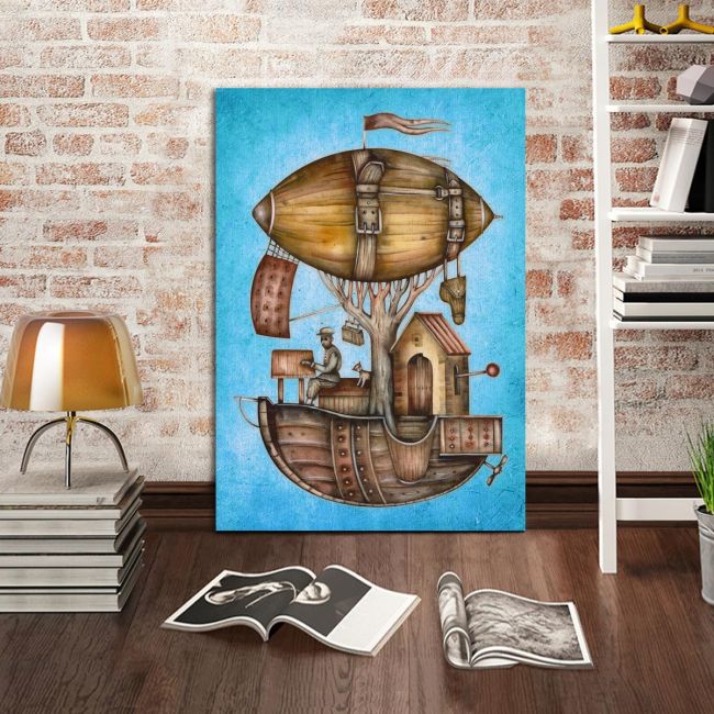 Πίνακας σε καμβά Dirigible balloon