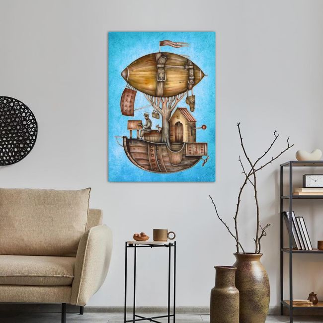 Πίνακας σε καμβά Dirigible balloon