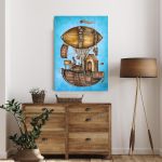 Πίνακας σε καμβά Dirigible balloon
