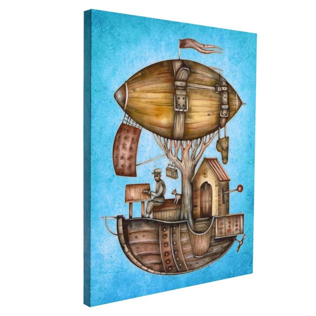 Πίνακας σε καμβά Dirigible balloon