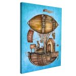 Πίνακας σε καμβά Dirigible balloon