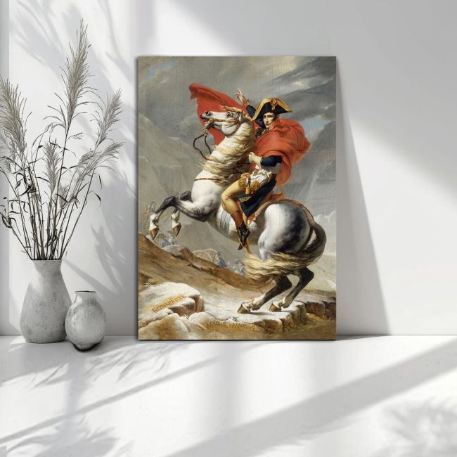 Πίνακας ζωγραφικής Napoleon crossing the Alps, David Jacques-Louis