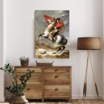 Πίνακας ζωγραφικής Napoleon crossing the Alps, David Jacques-Louis
