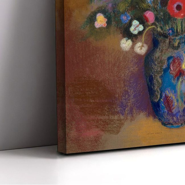 Πίνακας ζωγραφικής Flowers vase, Redon Odilon
