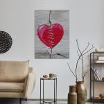 Canvas print Home, street art