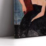 Πίνακας ζωγραφικής Redheaded girl in evening dress, Amedeo Modigliani
