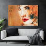 Canvas print Hi!