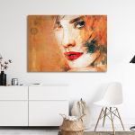 Canvas print Hi!
