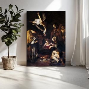 Canvas print The Birth of Christ, Caravaggio