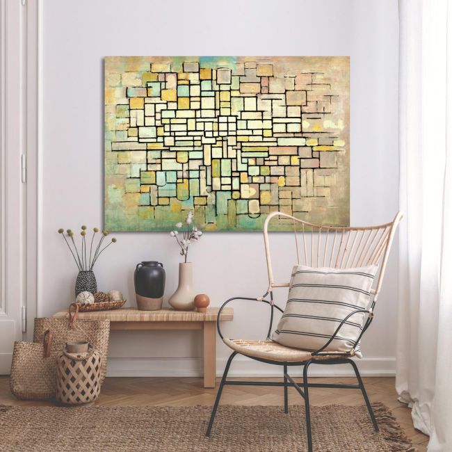 Πίνακας ζωγραφικής Composition No. II, Mondrian P.