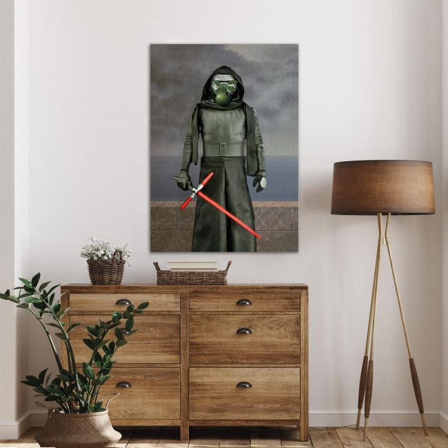 Πίνακας ζωγραφικής Grandson of a man reart, (original Rene Magritte)