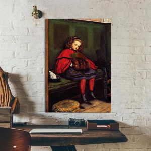 Canvas print My second AT-ACT walker reart, (original J. E. Millais)