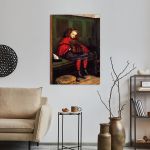 Canvas print My second AT-ACT walker reart, (original J. E. Millais)