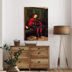 Canvas print My second AT-ACT walker reart, (original J. E. Millais)