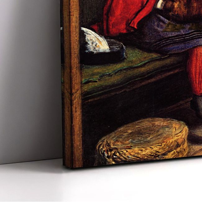 Canvas print My second AT-ACT walker reart, (original J. E. Millais)