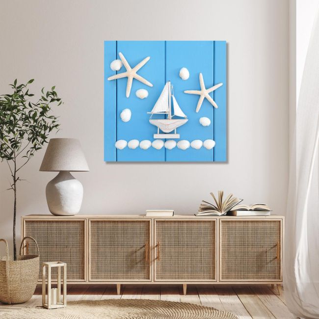 Canvas print Seaside Abstract