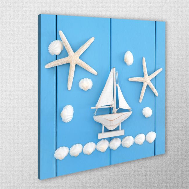 Canvas print Seaside Abstract
