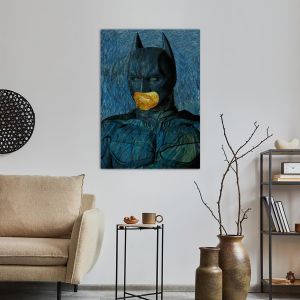 A bat's self portrait reart, (original Vincent van Gogh) canvas print 2