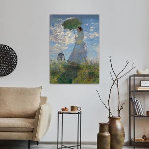 Πίνακας ζωγραφικής Princess with a parasol reart, (original Monet C.) 2