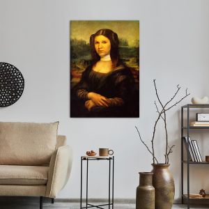 Πίνακας ζωγραφικής Mona Leia reart, (original Leonardo da Vinci) 2