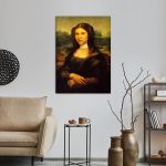 Πίνακας ζωγραφικής Mona Leia reart, (original Leonardo da Vinci)
