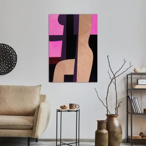 Πίνακας ζωγραφικής Γυναικεία φιγούρα reart, (original Μόραλης) 2