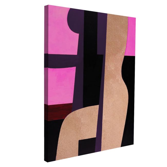 Canvas print Female figure reart, (original Moralis)