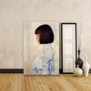 Canvas print Portrait of Helene, Klimt Gustav