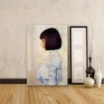 Canvas print Portrait of Helene, Klimt Gustav