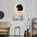 Canvas print Portrait of Helene, Klimt Gustav