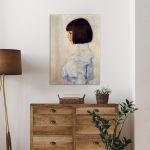 Canvas print Portrait of Helene, Klimt Gustav