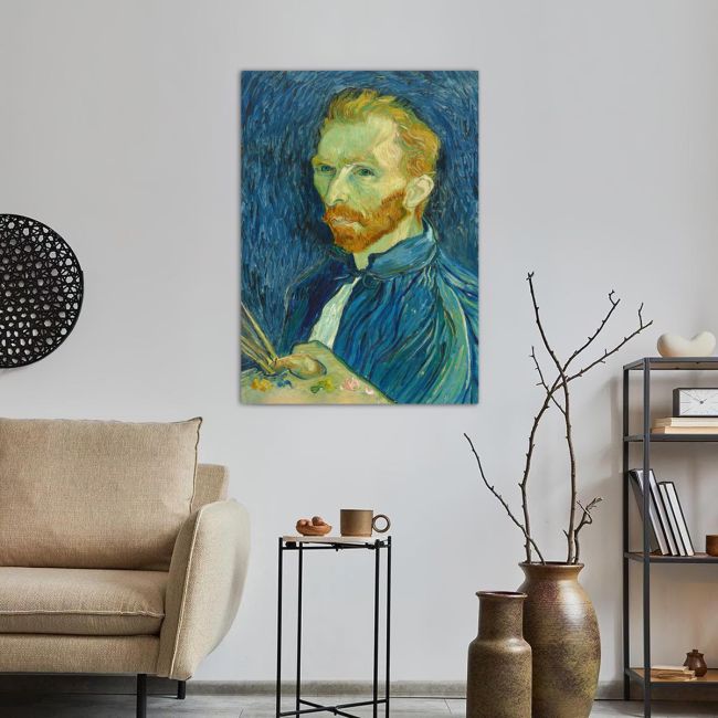 Canvas print Self portrait II, Vincent van Gogh
