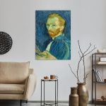 Πίνακας ζωγραφικής Self portrait II, Vincent van Gogh