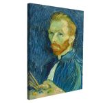 Canvas print Self portrait II, Vincent van Gogh