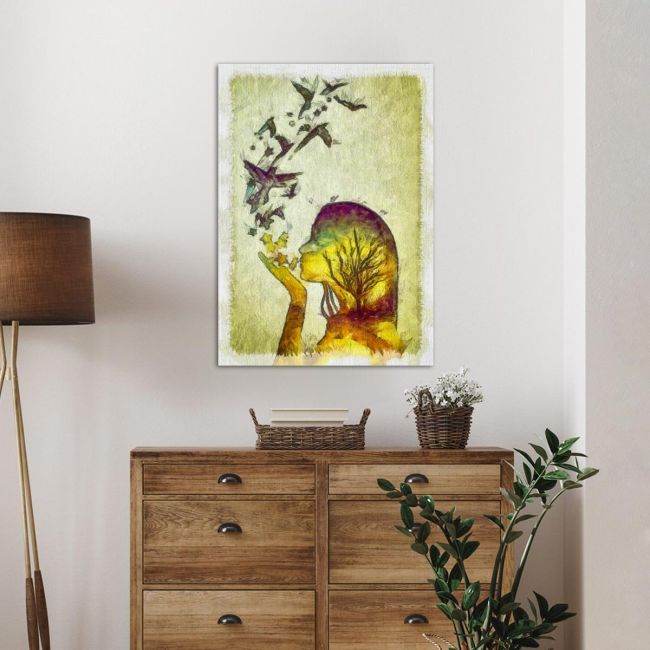 Canvas print Dare to fly II