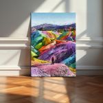 Canvas print Hill point