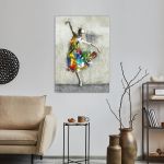 Canvas print Ballerina, Street art ballerina I