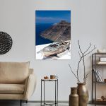 Canvas print Firostefani Santorini