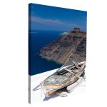 Canvas print Firostefani Santorini