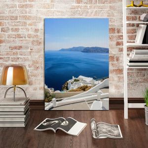 Canvas print View of Fira town Santorini Greece