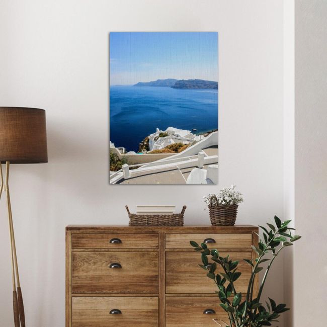 Canvas print View of Fira town Santorini Greece