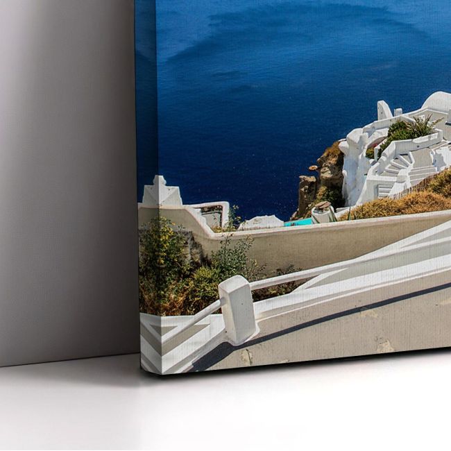 Canvas print View of Fira town Santorini Greece