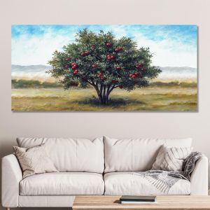 Canvas print Pomegranate, panoramic 2