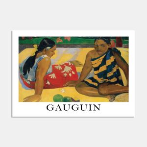 Parau api, Gauguin, αφίσα, κάδρο