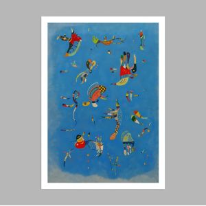 Πίνακας ζωγραφικής Sky blue, Kandinsky W.
