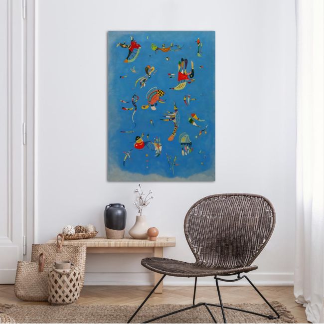 Πίνακας ζωγραφικής Sky blue, Kandinsky W.